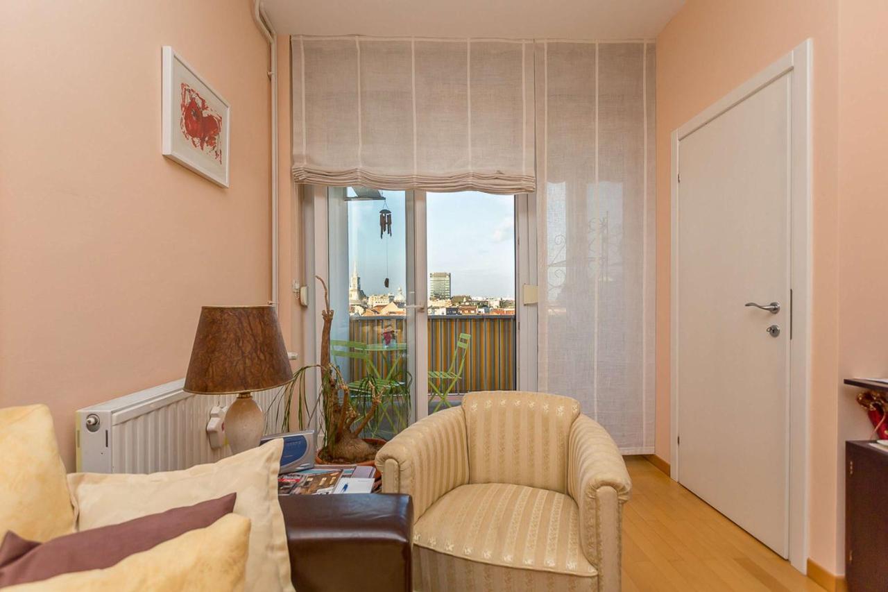 Art Deco Zagreb Centre View Apartment Bilik gambar