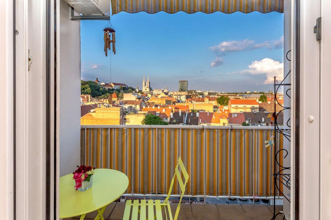 Art Deco Zagreb Centre View Apartment Bilik gambar
