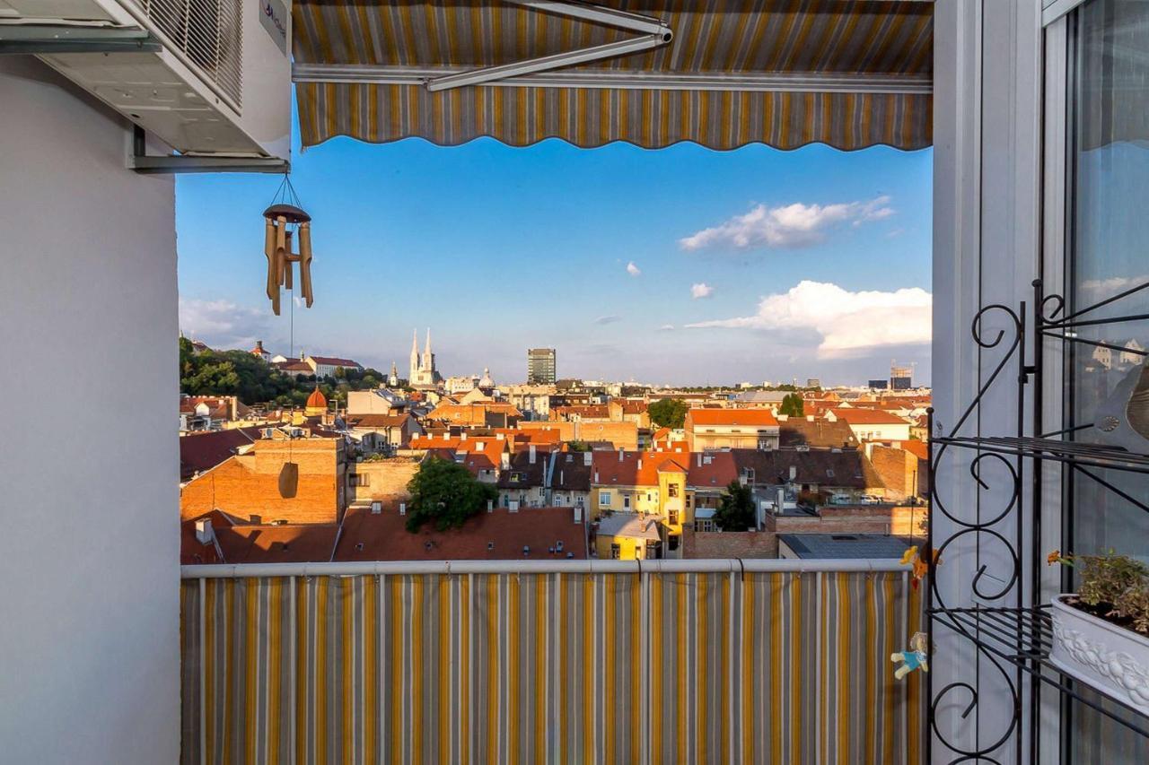 Art Deco Zagreb Centre View Apartment Bilik gambar